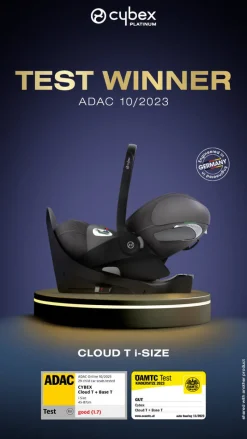 Cloud T i-Size PLUS inkl. base - leaf green