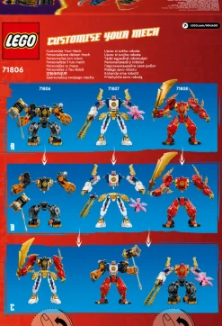 Coles jord-elementrobot 71806 LEGO® NINJAGO®