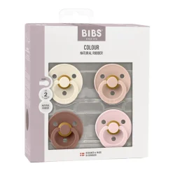 Colour 4 pk Latex str. 2 Ivory/Blush/Woodchuck/Blossom