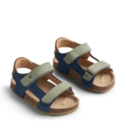 Corey kork sandal - blue