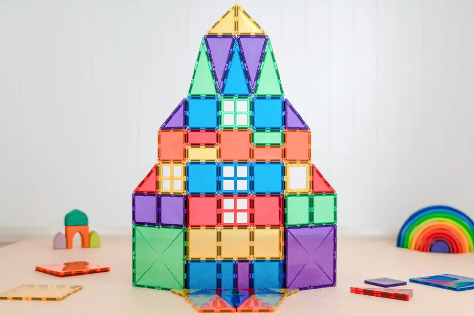 Creative Pack - magnetsæt 102 dele - rainbow