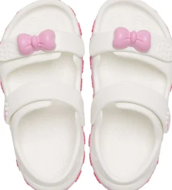 Crocband Cruiser Pet Sandal T - WHITE/PINK
