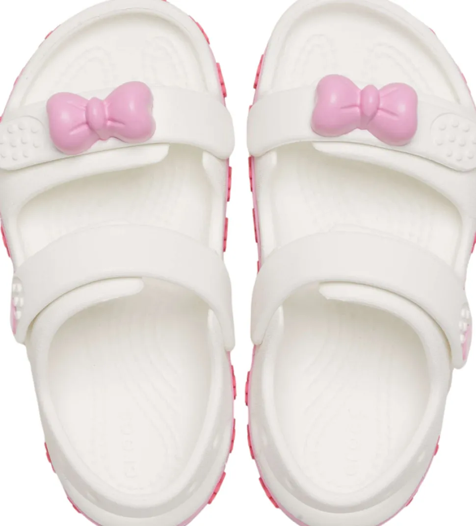 Crocband Cruiser Pet Sandal T - WHITE/PINK