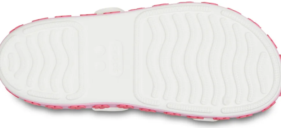Crocband Cruiser Pet Sandal T - WHITE/PINK