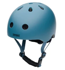 Cykelhjelm med retrolook – vintageblå XS