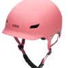 Cykelhjelm med retrolook - vintagerosa S/M