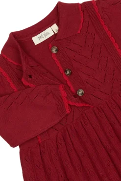 Daimi Strik Kjole - Biking Red