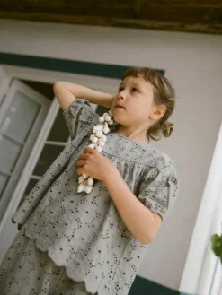 Dally ss løs skjorte - FOREST FOG