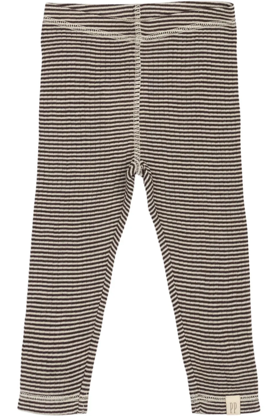 Dante Uld Leggings - Coffee Bean/Dark Off White