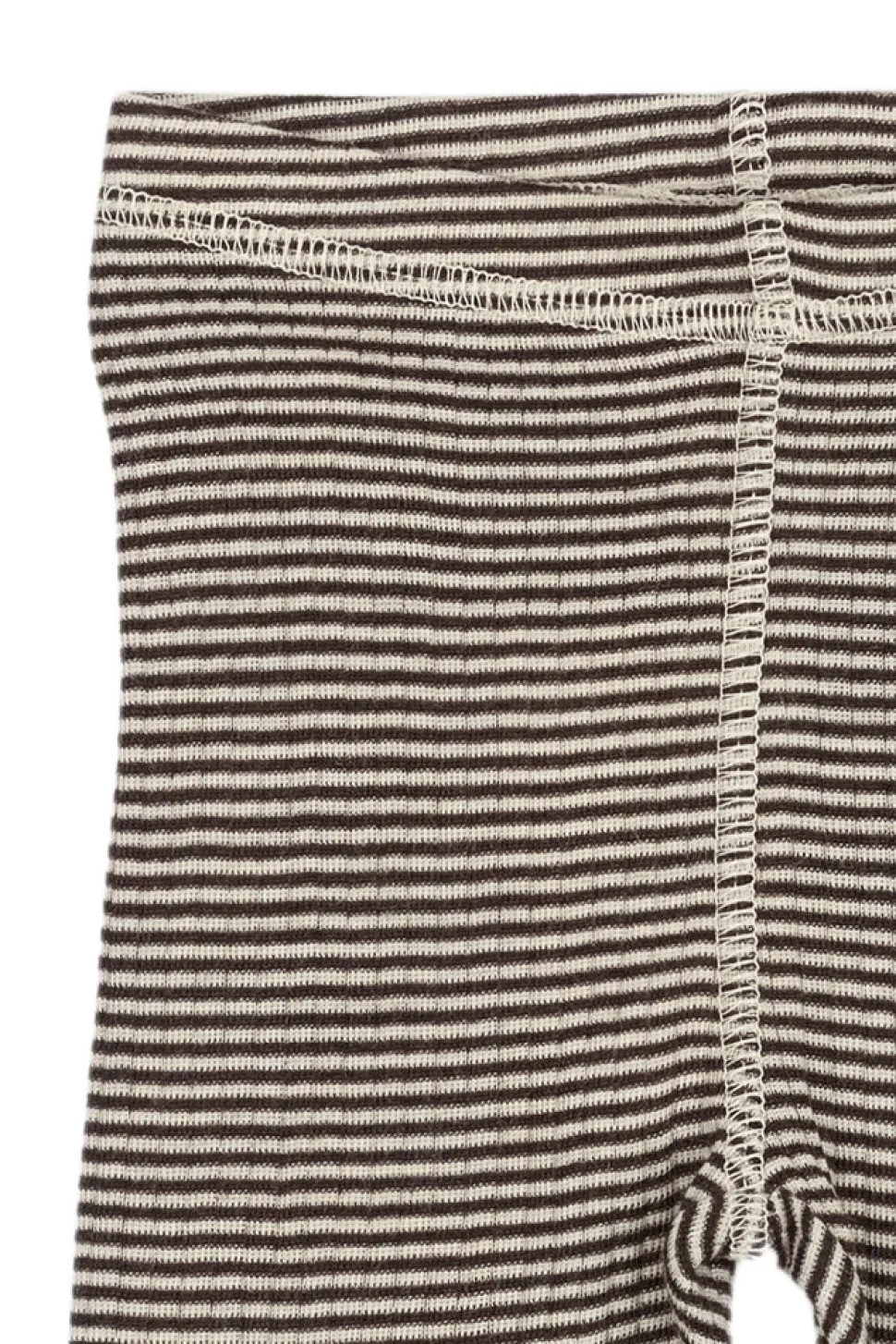 Dante Uld Leggings - Coffee Bean/Dark Off White