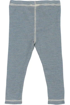 Dante Uld Leggings - Ensign Blue/Dark Off White