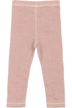 Dante Uld Leggings - Nostalgic Rose/Dark Off White