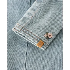 Darlee Denim Overall - Medium Blue Denim