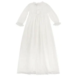 Dåbskjole I Tyl - Off White