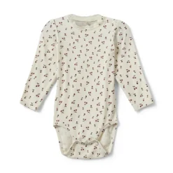 Dicte Langærmet Body - Cherry