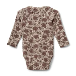 Dicte Langærmet Body - Flower