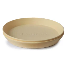 Dinner Plate Round Pale Daffodil