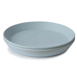 Dinner Plate Round Powder Blue