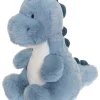 Dinoen Rex, plysdyr blå, 25 cm