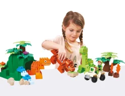 Dinoland m/køretøj & figurer