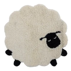 Dolly Tæppe, Hvid, Uld