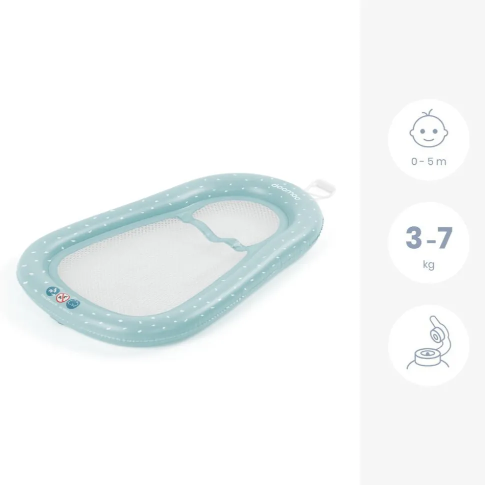 Doomoo Uppblåsbar Badmadrass Mint