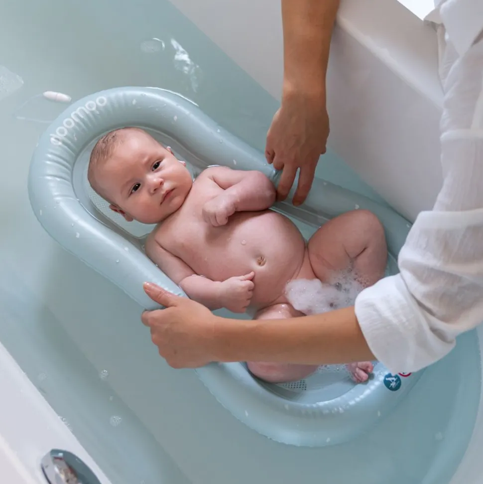 Doomoo Uppblåsbar Badmadrass Mint