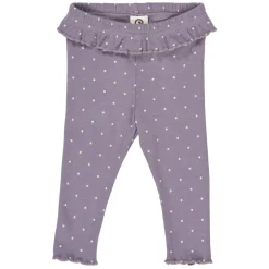 Dot Rib Leggings - Lilac fog/Oak
