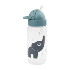 Drikkedunk m/ sugerør - elphee blå