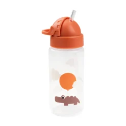 Drikkedunk m/ sugerør Happy clouds - Papaya