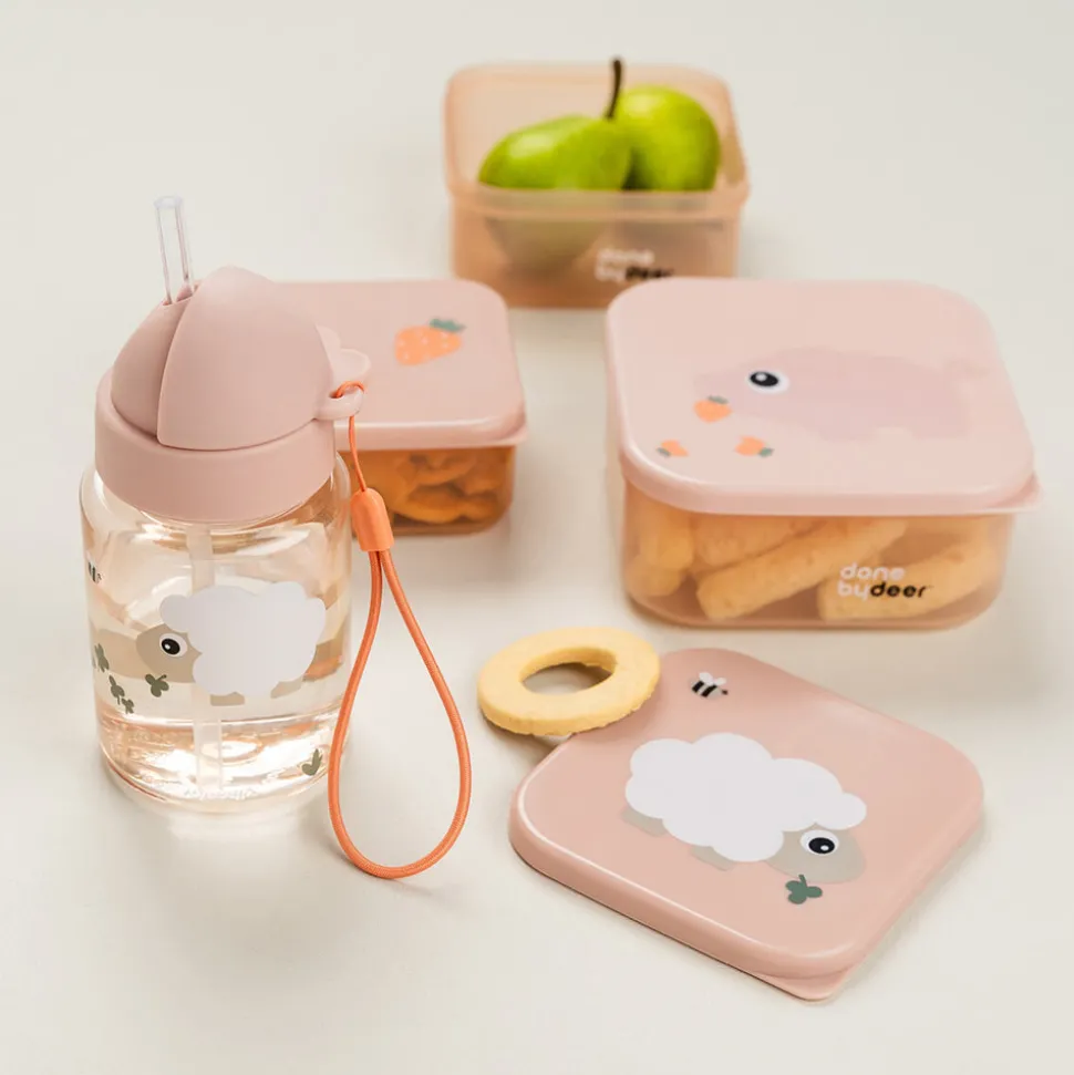 Drikkedunk m/sugerør Tiny farm Pudder