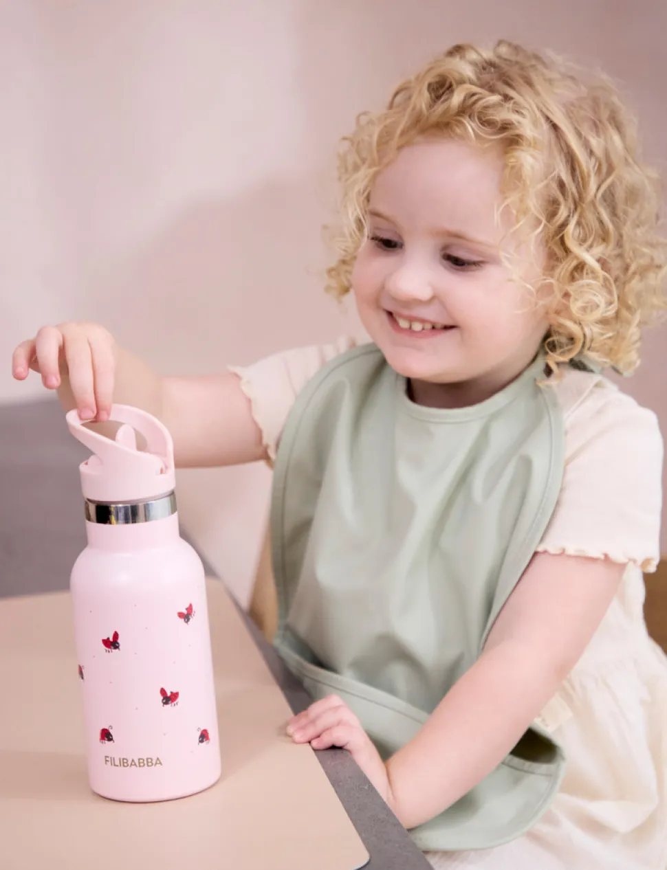 Drikkeflaske i rustfrit stål - Lucky