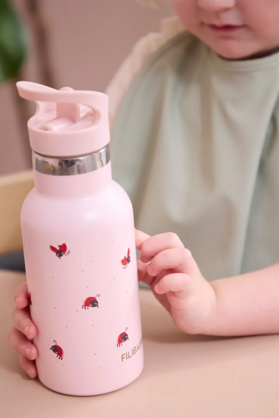 Drikkeflaske i rustfrit stål - Lucky