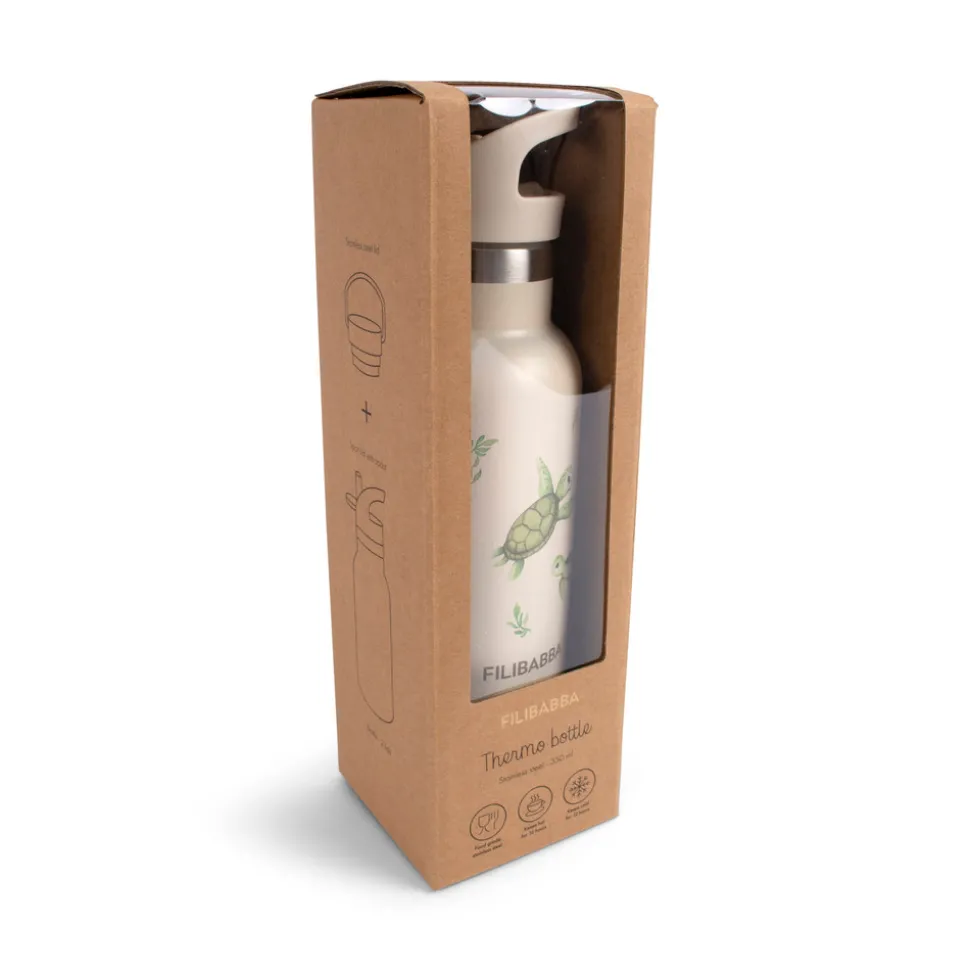 Drikkeflaske i rustfrit stål - First Swim