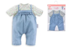 Dukketøj Bluse og Overall, 36 cm