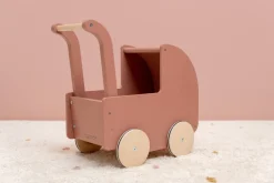 Dukkevogn m. Tekstil