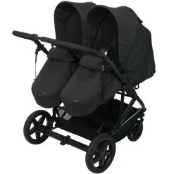 Duo Twin klapvogn Antracit