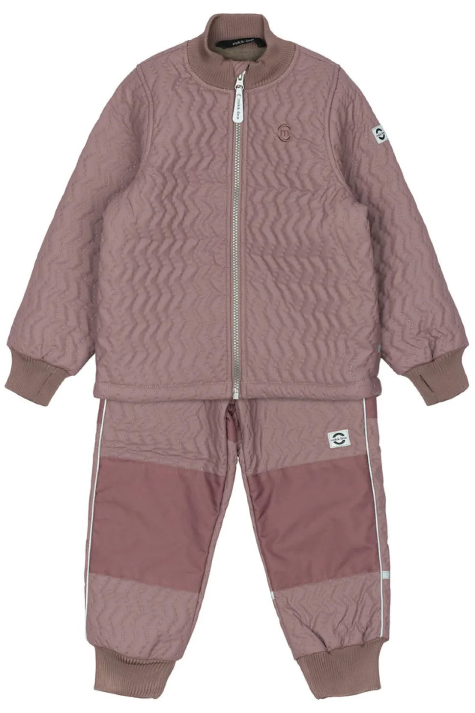 Duvet Fleece Sæt - Twilight mauve