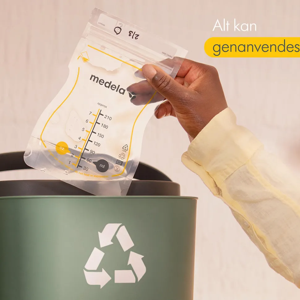 Easy Pour opbevaringsposer til brystmælk, 50 stk