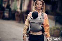 Easy Soft Bæresele - Mercury Grey (jersey)