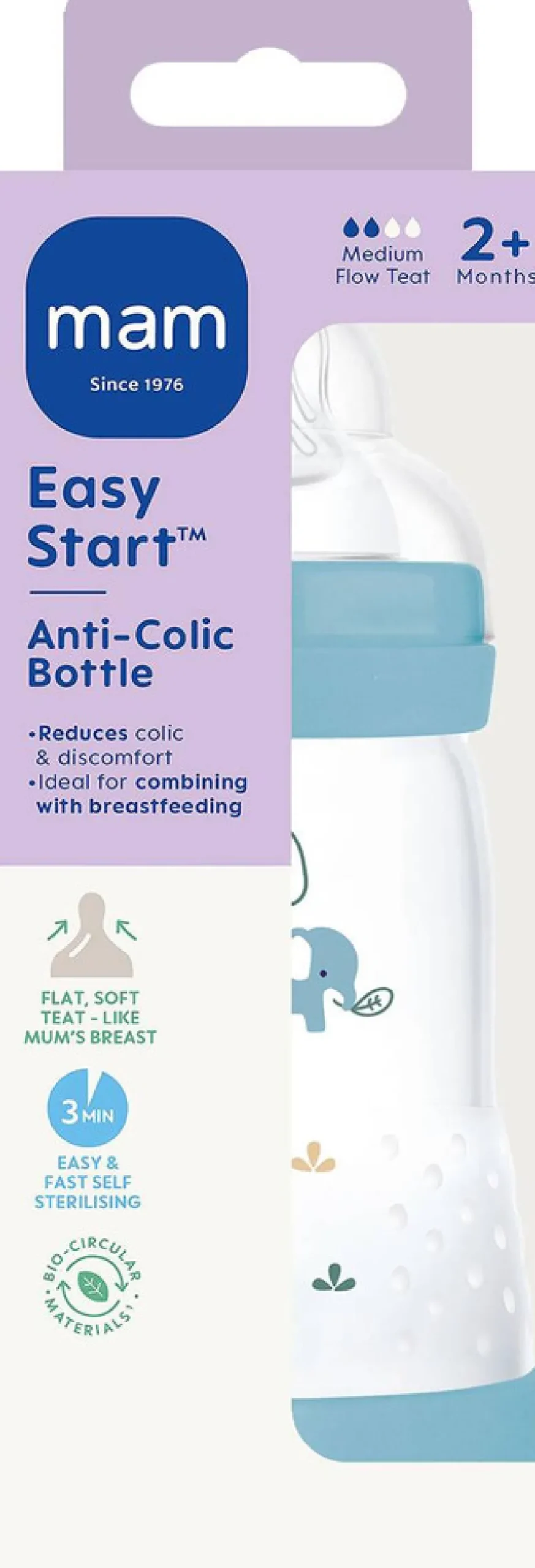 Easy Start Anti-Colic 260ml Blue -1 stk