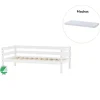 ECO Comfort Juniorseng med madras - 70x160 cm. - hvid