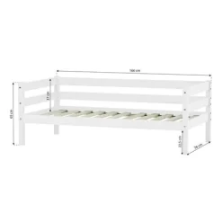 ECO Comfort Juniorseng med madras - 70x160 cm. - hvid