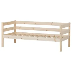 ECO Comfort Juniorseng natur, med sengehest og skuffesæt