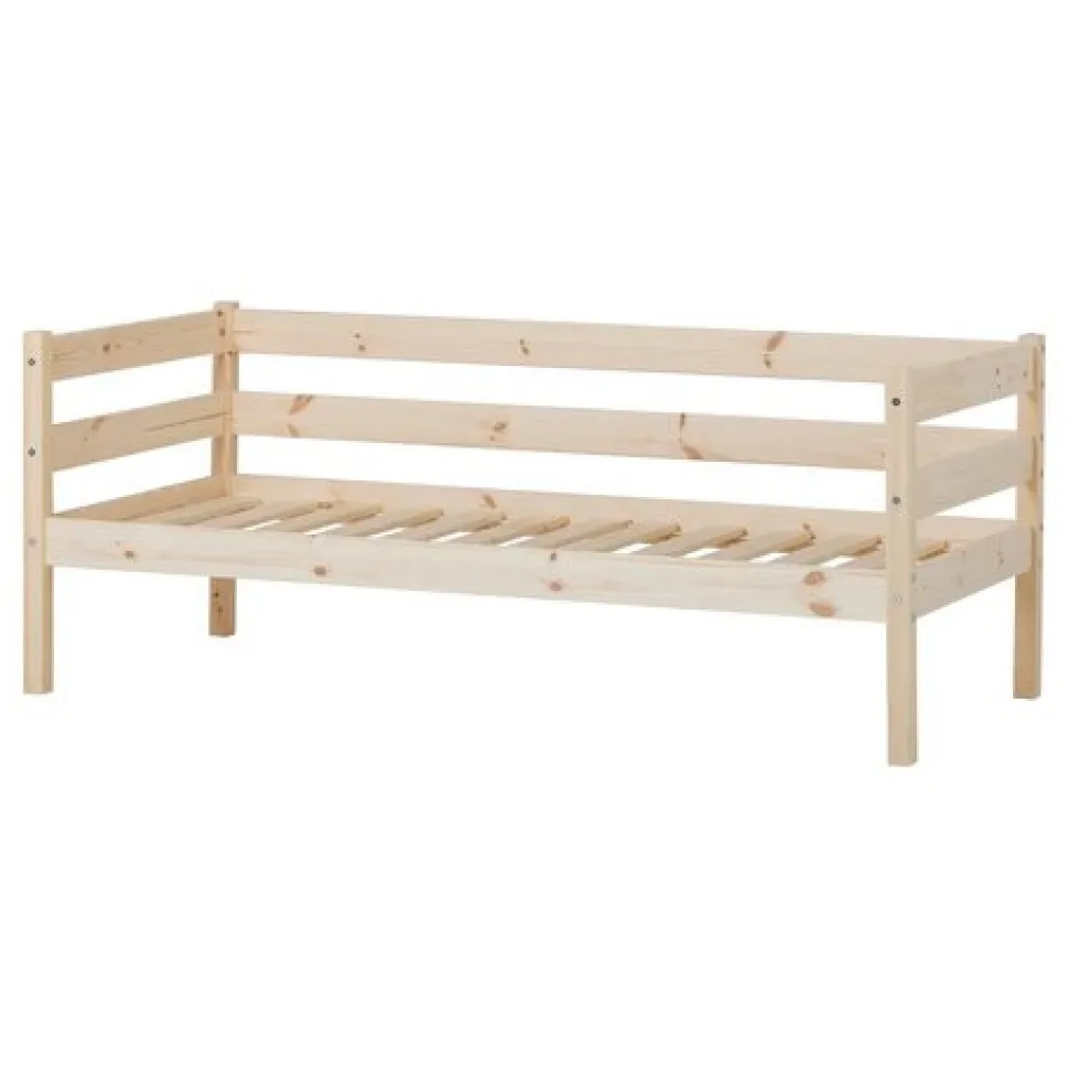 ECO Comfort Juniorseng natur, med sengehest og skuffesæt