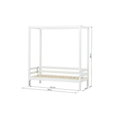 ECO Dream Himmelseng hvid, med himmel