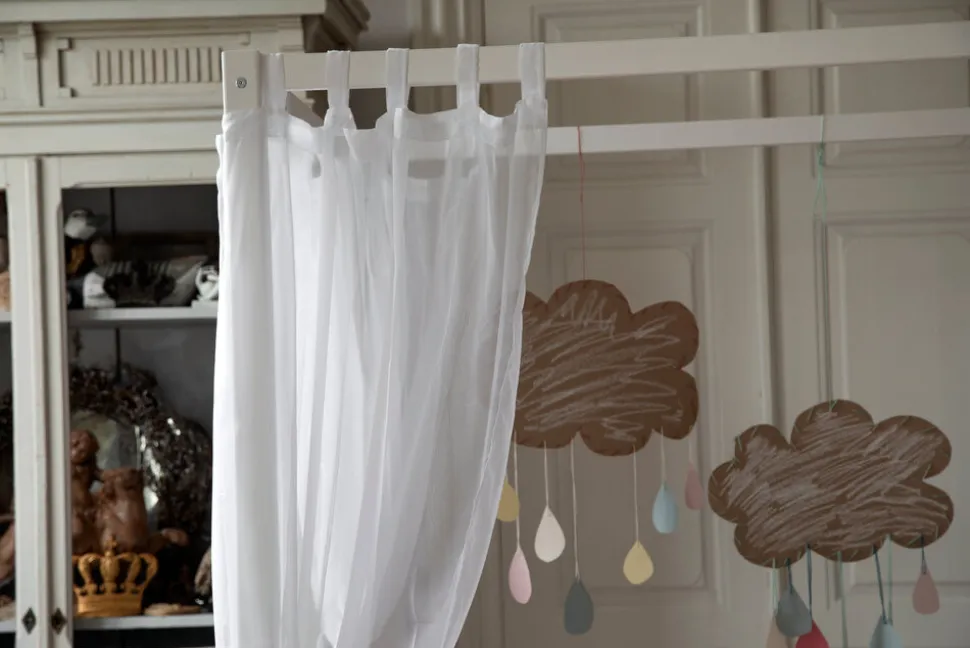 ECO Dream Himmelseng hvid, med himmel