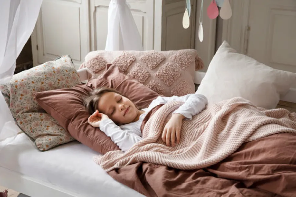 ECO Dream Himmelseng med madras 70x160 cm. - hvid