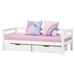 ECO Dream Juniorseng hvid 70x160 cm. - hvid