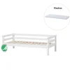 ECO Dream Juniorseng hvid med madras 70x160 cm. - hvid